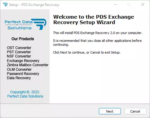 PDS EDB to PST Converter