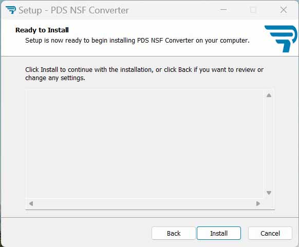 Ready to Install - PDS NSF Converter